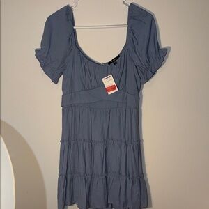 Marshalls Light Blue Textured Blouse